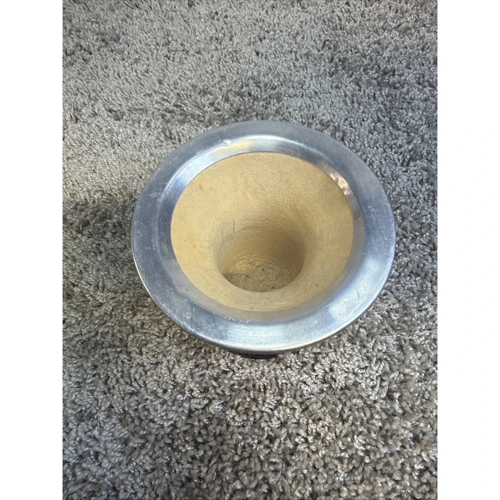 Wood And Metal Vase From Curitiba With Craving All Around 5